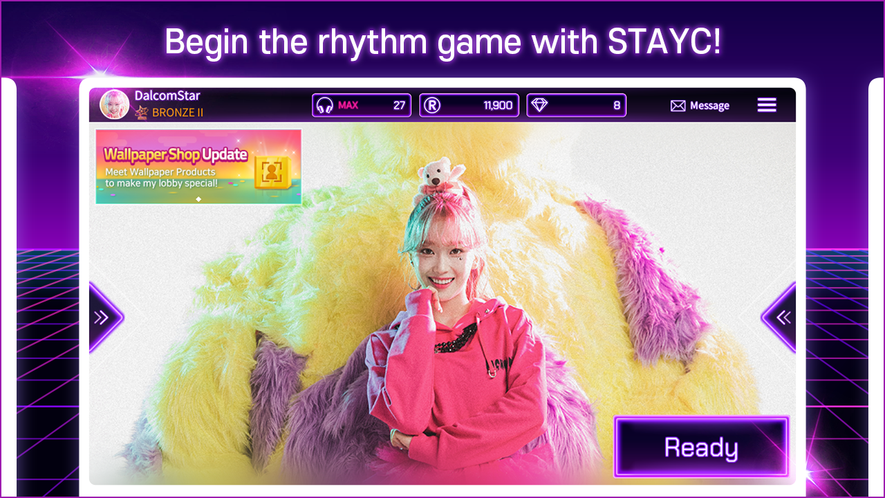 SUPERSTAR STAYC Game Screenshot