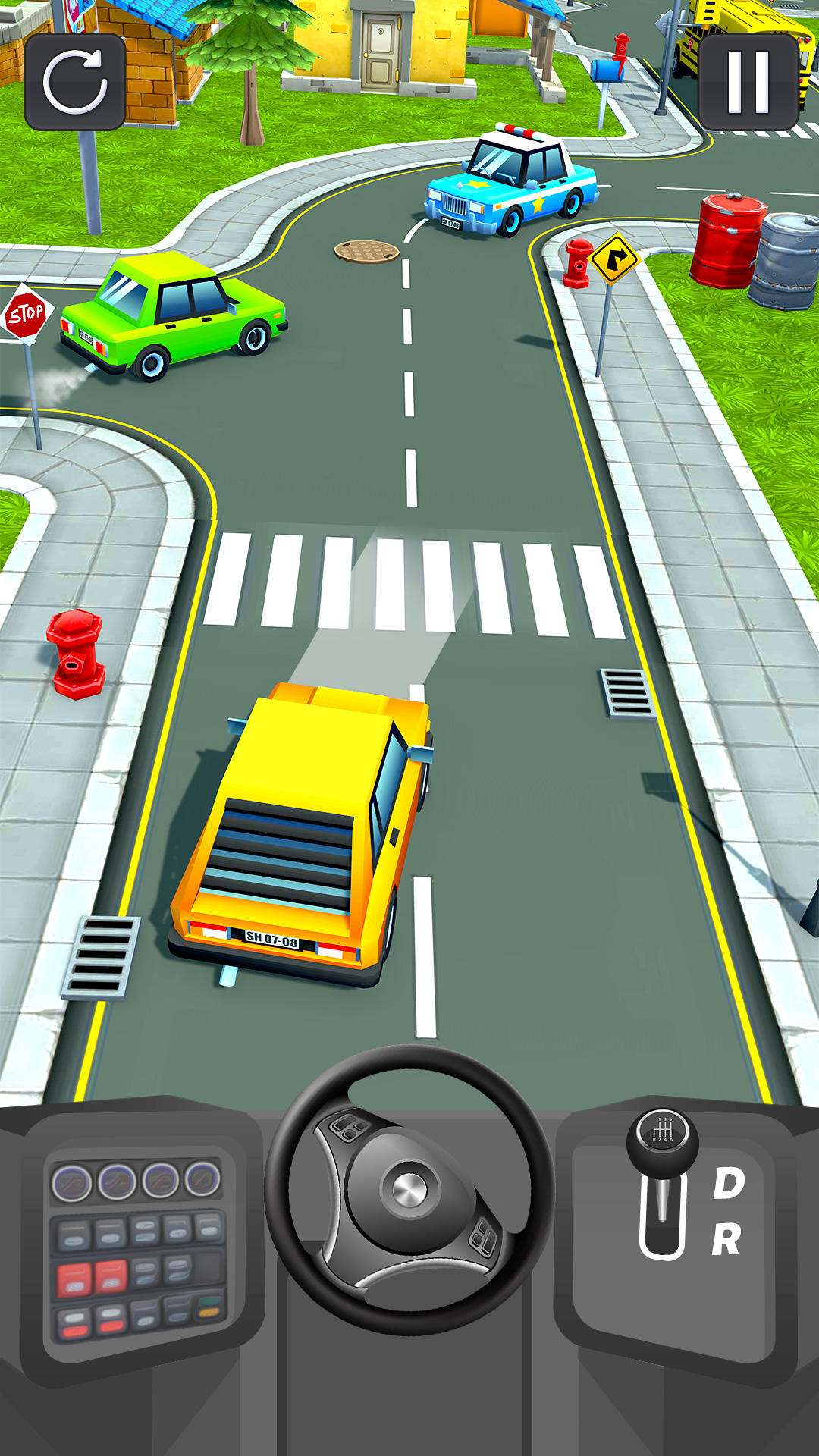 Cuplikan Layar Game Vehicle Driving Car Simulator