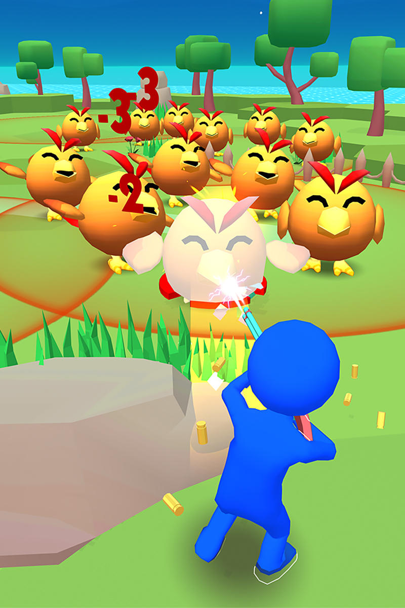 Idle Shooter: Camping Land Game Screenshot