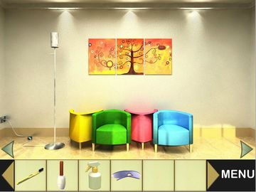 Green Spirits Home Escape Game Screenshot