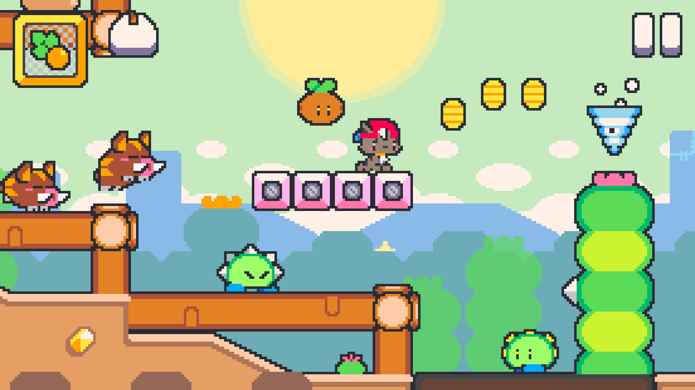 Super Cat Tales: PAWS Game Screenshot