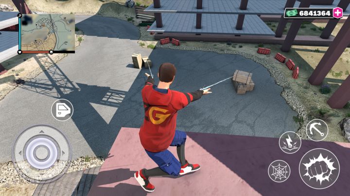 Screenshot 1 of Flying Rope, Hero Master 3D 1.18