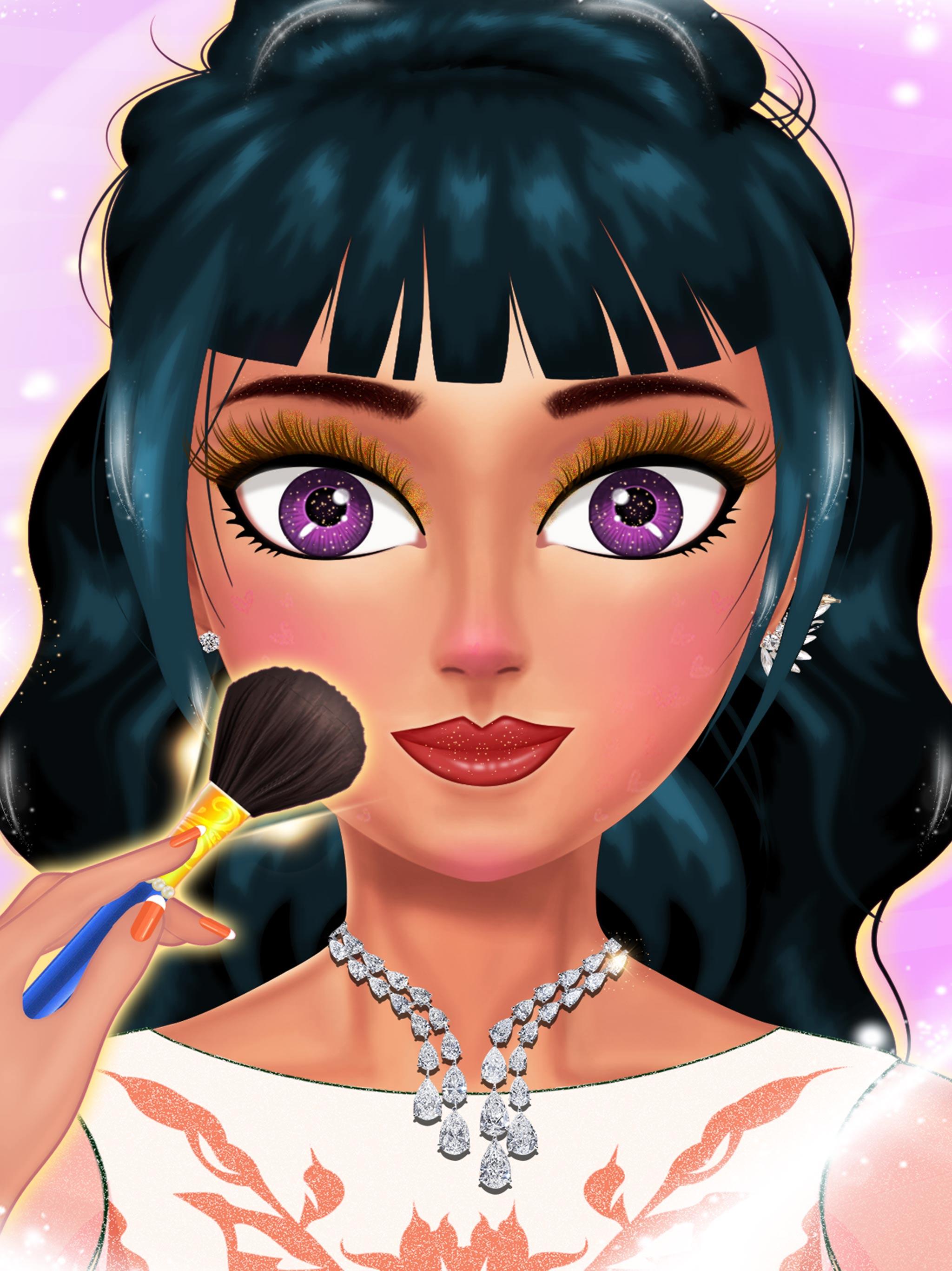 Screenshot of DIY Makeup - Fashion Games