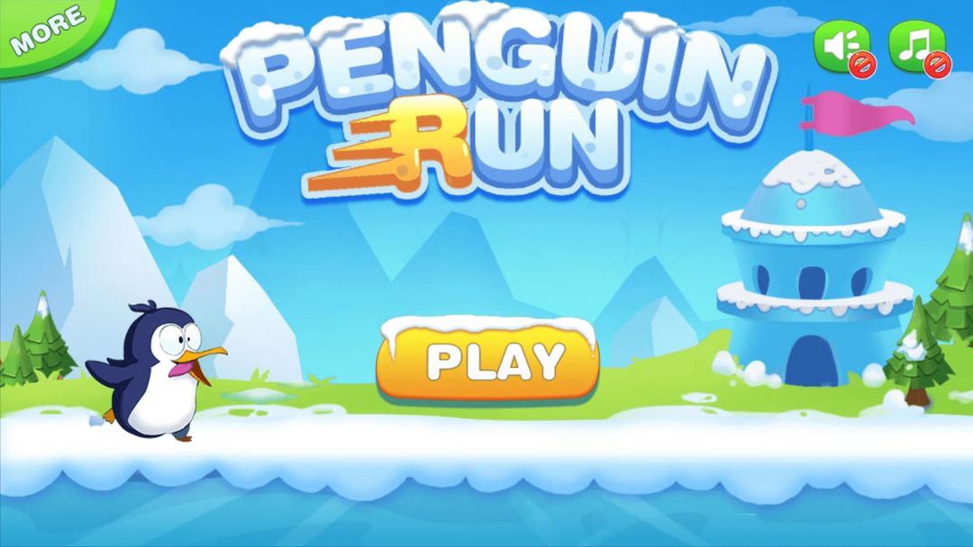 Penguin Run ภาพหน้าจอเกม