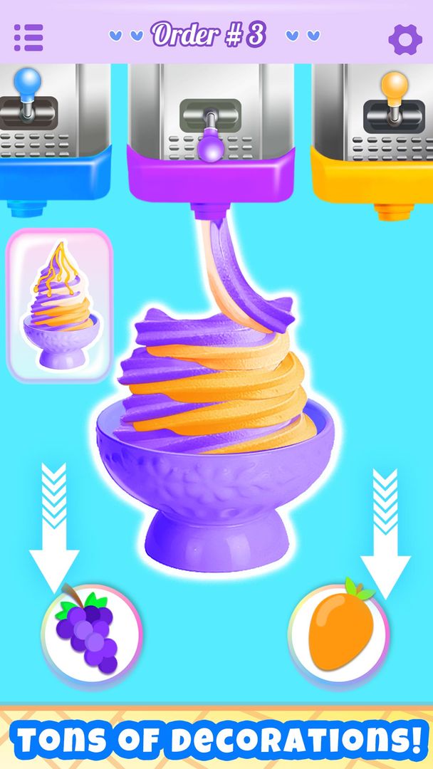 Screenshot of Ice Cream: Food Cooking Games