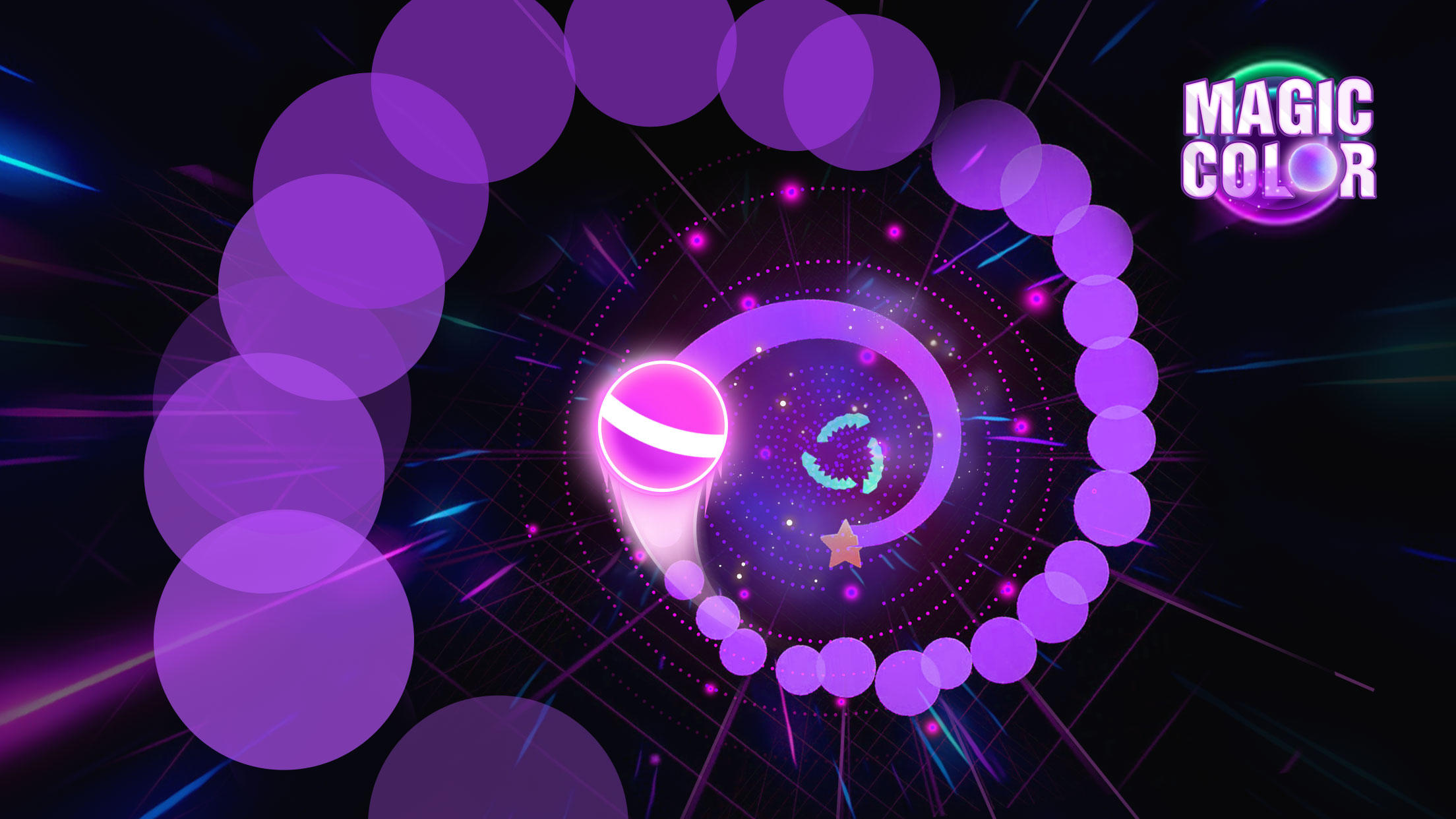 Screenshot of Magic Color: Space Transit