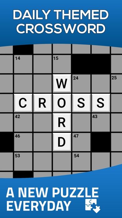 Daily Themed Crossword Puzzle ภาพหน้าจอเกม
