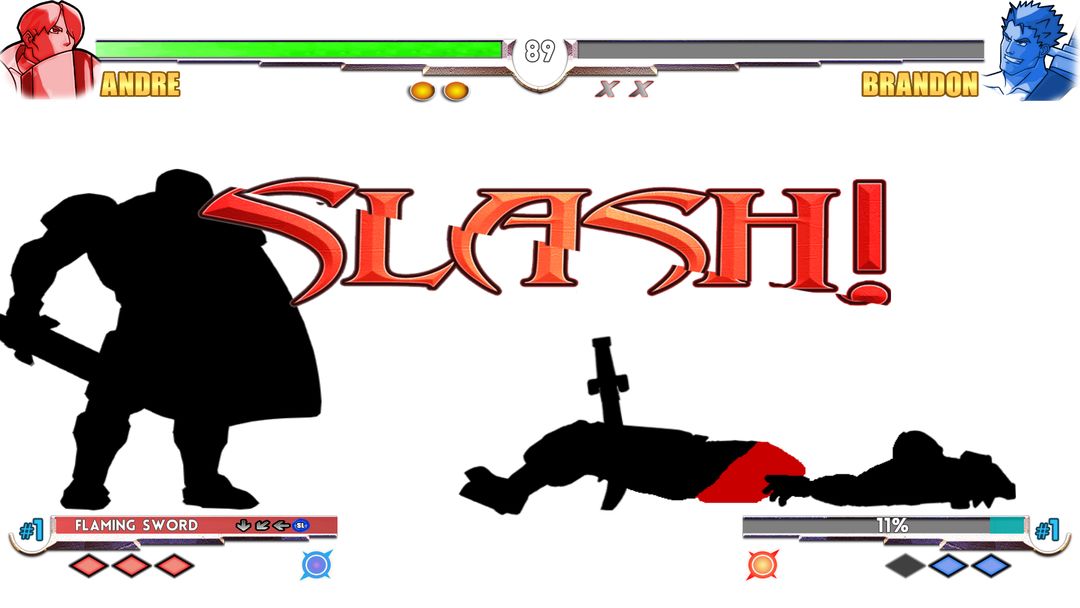 Slashers: Intense 2D Fighting遊戲截圖