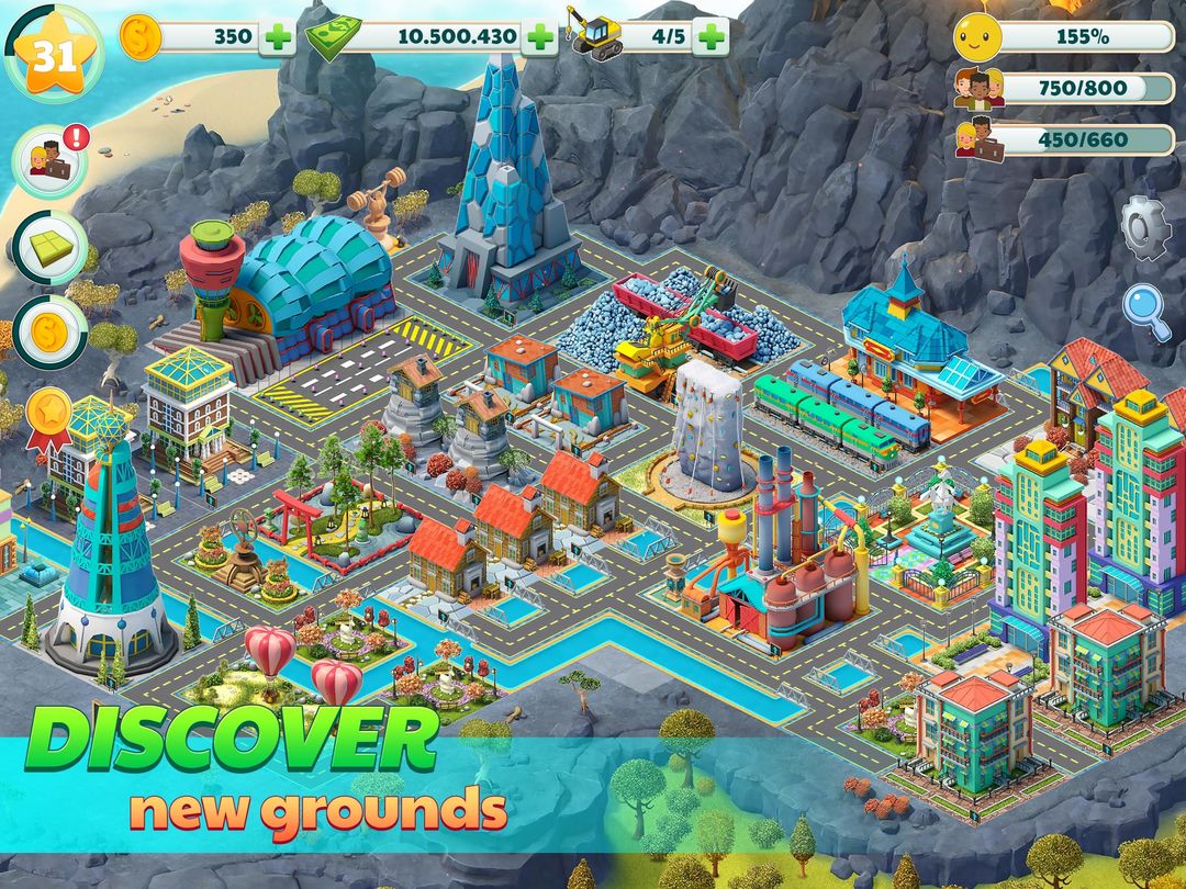 Town City - Village Building S screenshot game