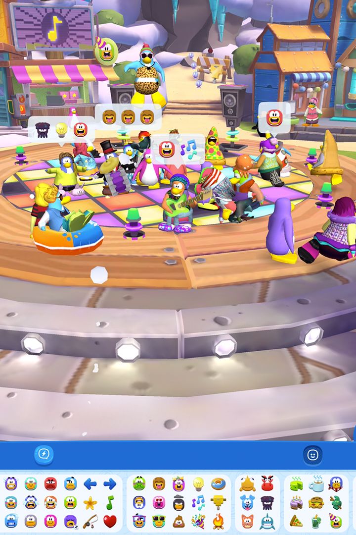 Club Penguin Island 게임 스크린 샷
