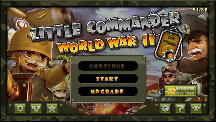 Screenshot of Little Commander - World War II TD