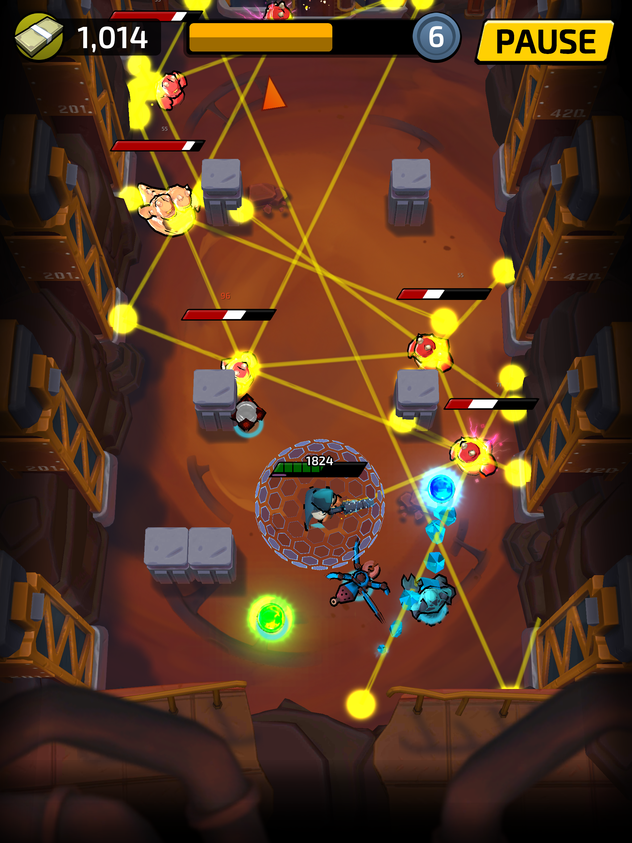 Impossible Space: A Space Hero Game Screenshot