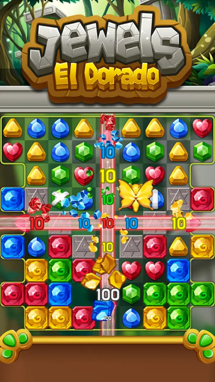 Jewel Crush 2019 Game Screenshot