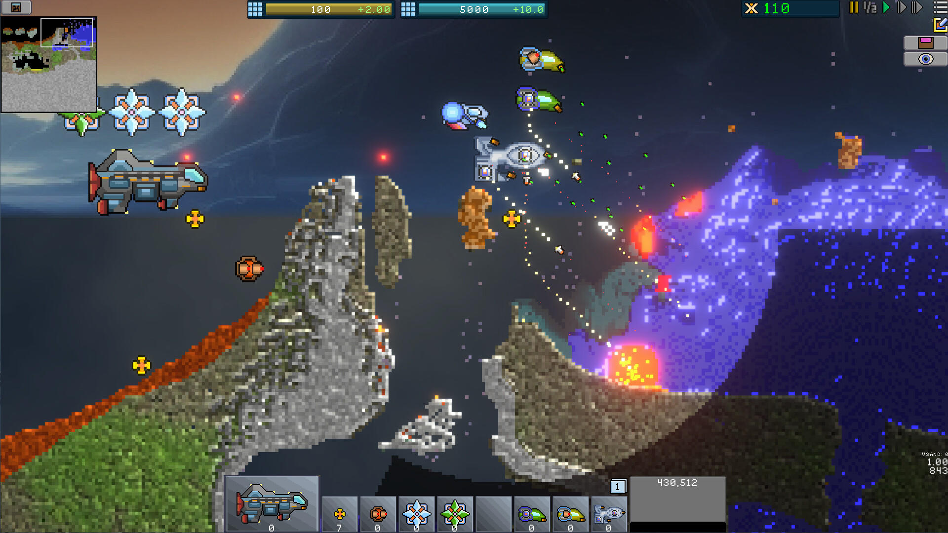 Creeper World IXE screenshot game