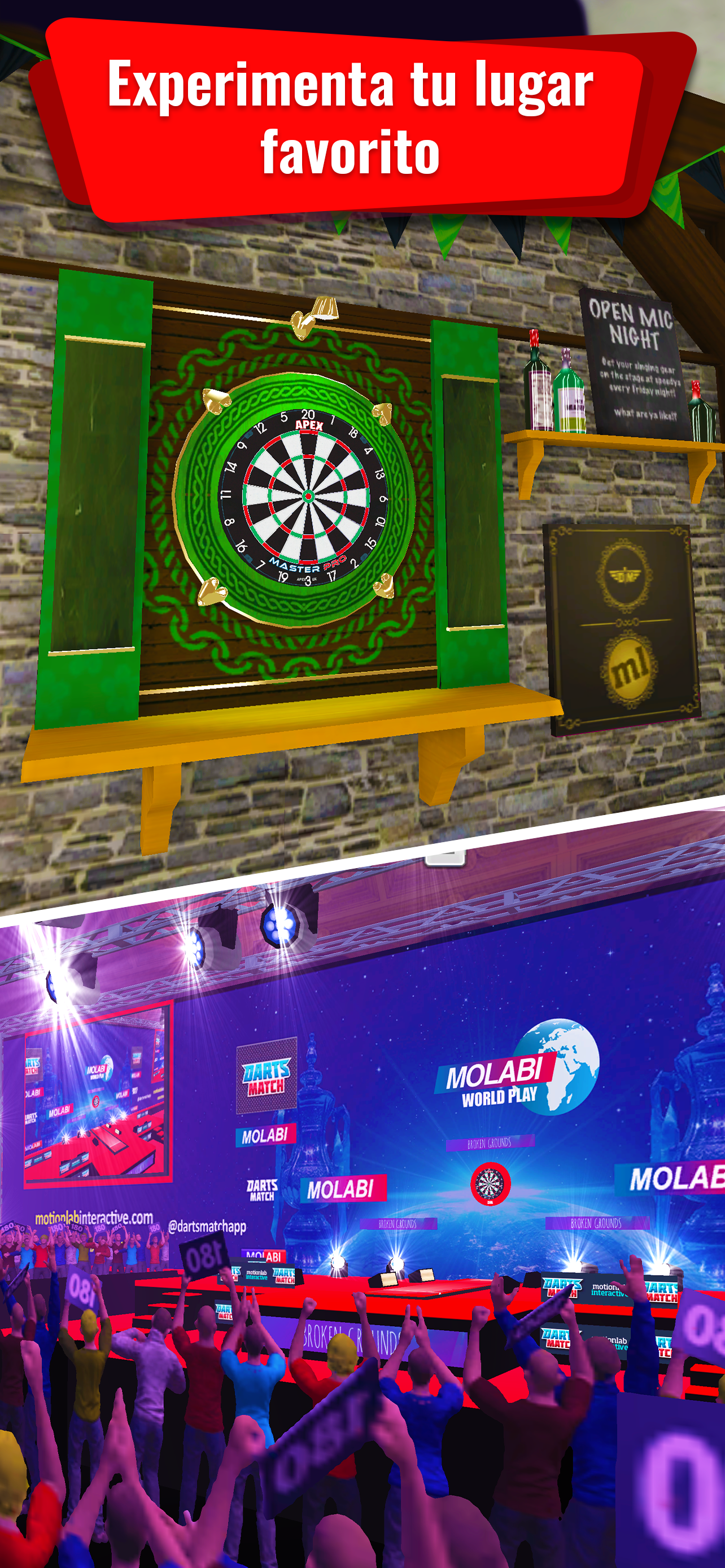Captura de Pantalla del Juego Darts Match Live!