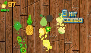 Captura de Tela do Jogo Fruit Slice