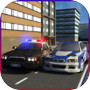 경찰 체이스 자동차 탈출 계획 Police Car 3D 아이콘