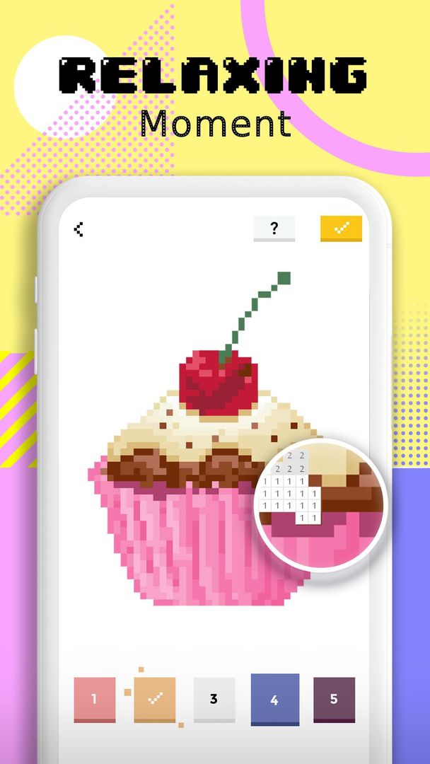 Pixel Doodle - Color By Number ภาพหน้าจอเกม