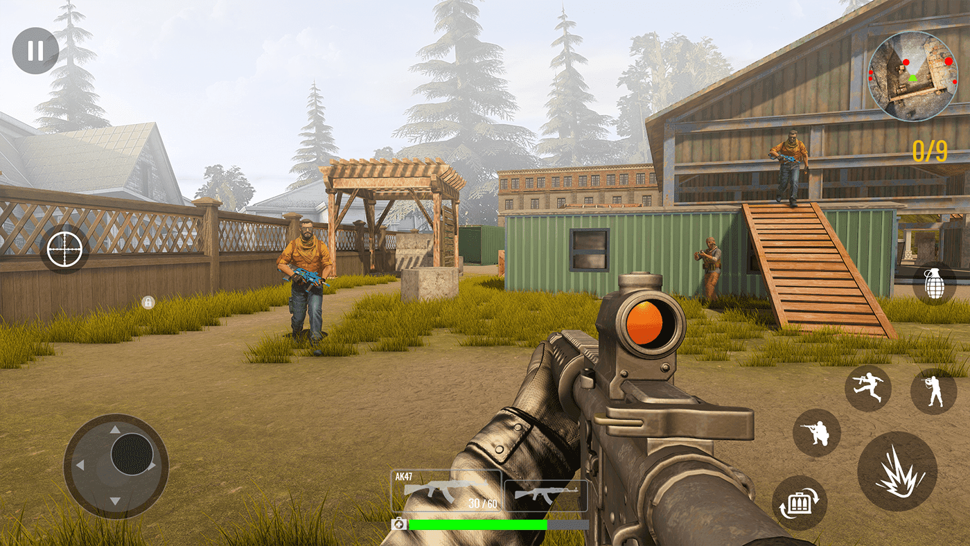 Fps Commando Offline Fire Game Screenshot