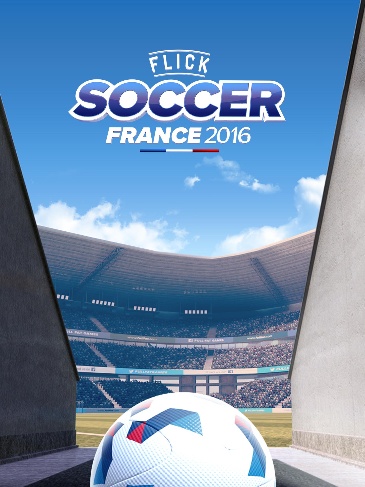 Скриншот игры Flick Soccer France 2016
