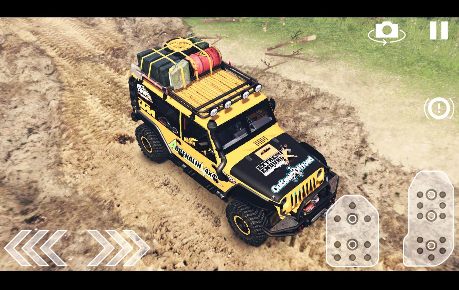 Spinwheels: 4x4 Extreme Mountain Climb 게임 스크린샷