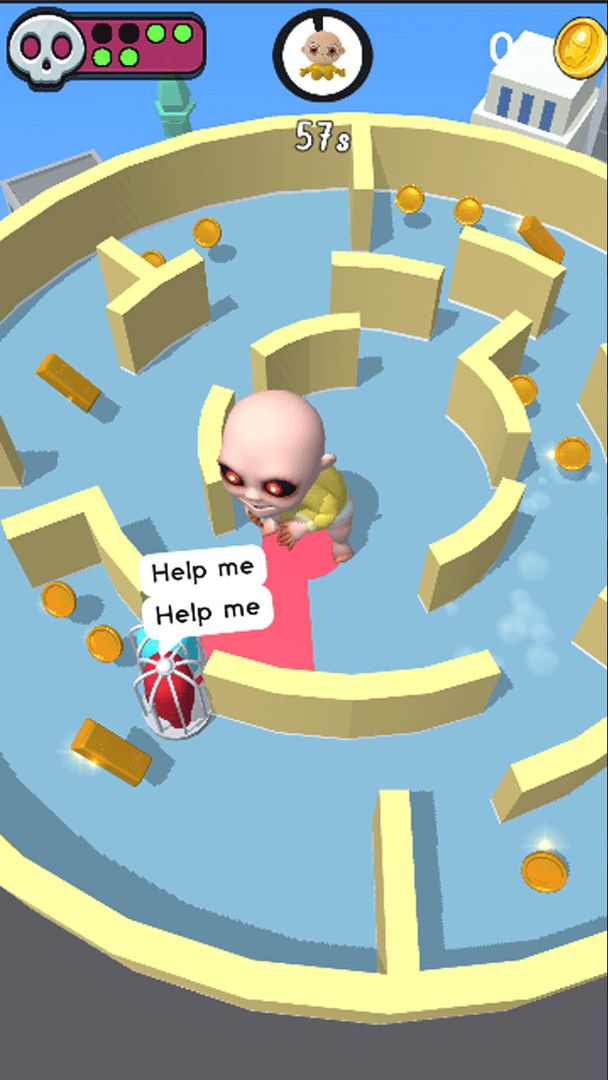 Scary Baby - Hide & Seek screenshot game