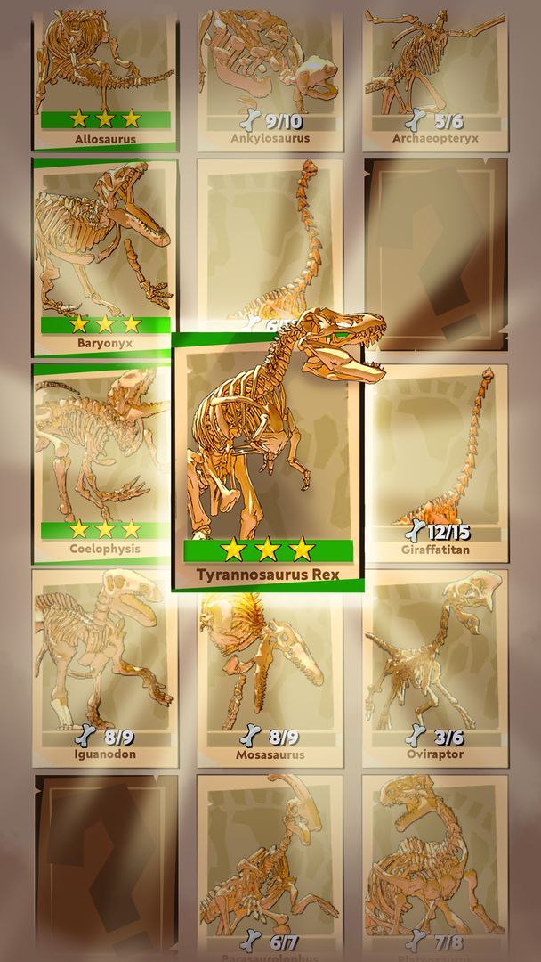 Screenshot of Dino Quest 2 Dig Dinosaur Game