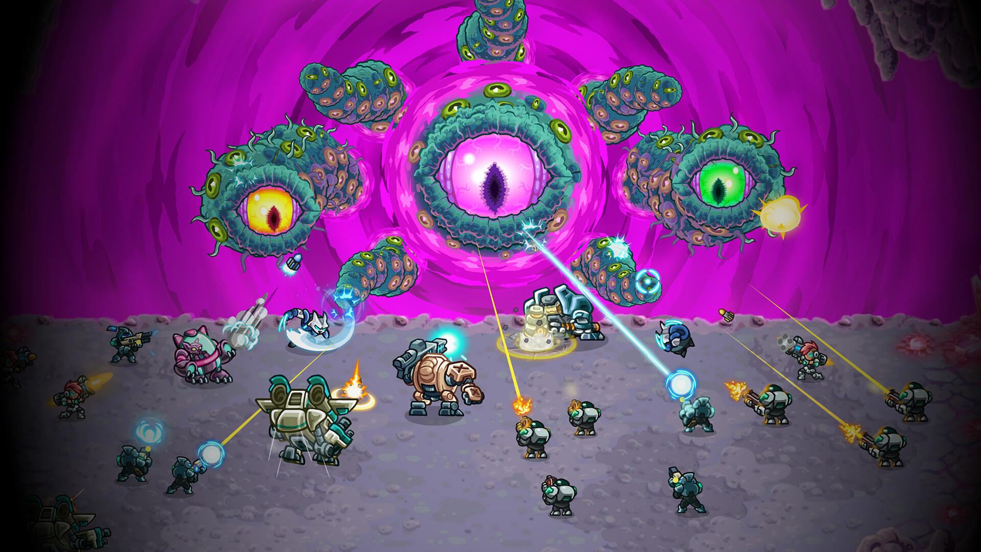Iron Marines Invasion Game Screenshot