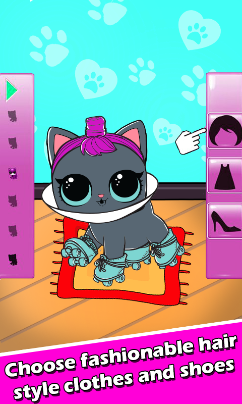 LOL Pets and Dolls Surprise Opening Eggs Game Screenshot