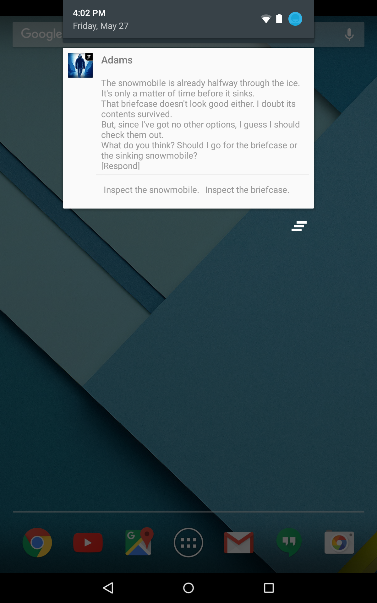 Lifeline: Whiteout 遊戲截圖