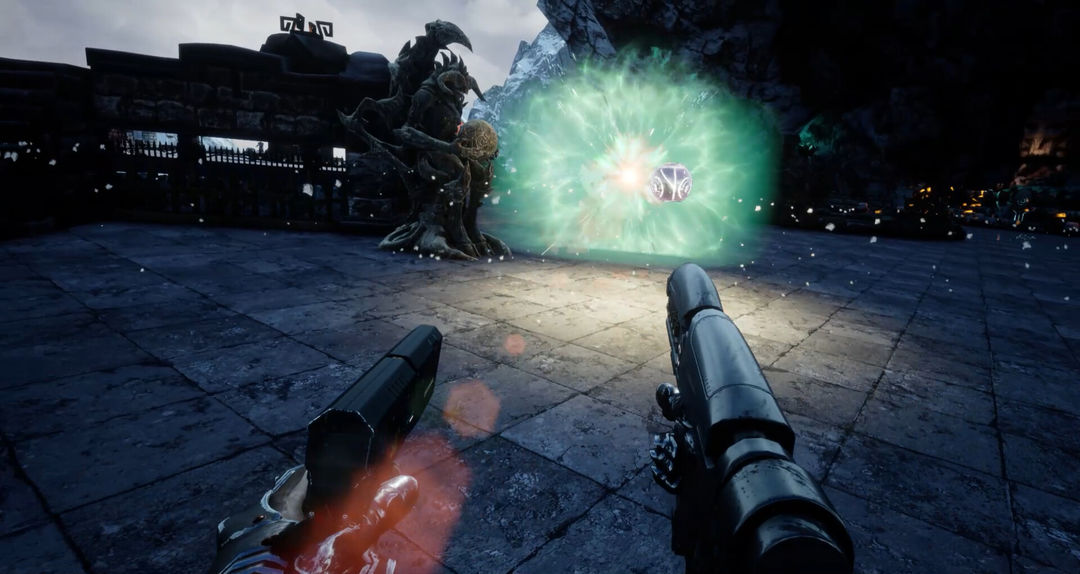 Screenshot of BossHunter VR