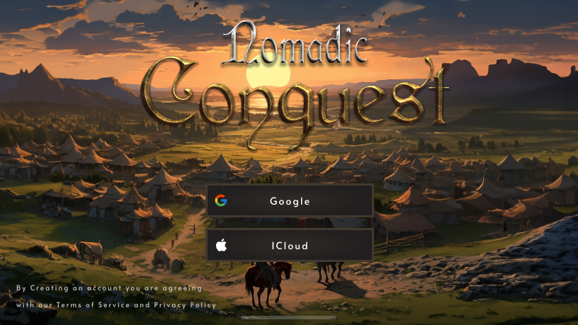 Nomadic Conquest - RTS Online Game Screenshot
