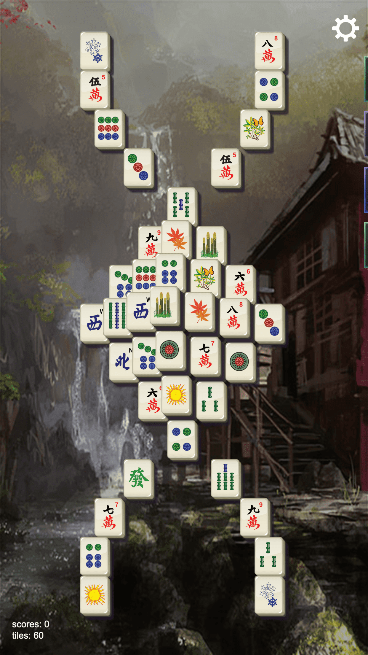 Captura de Tela do Jogo Mahjong Zen: ASMR