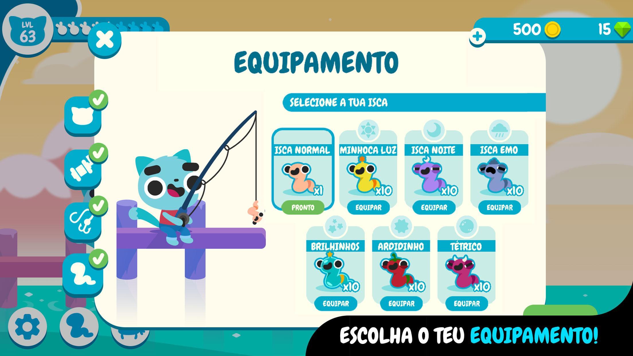 Captura de Tela do Jogo CatFish