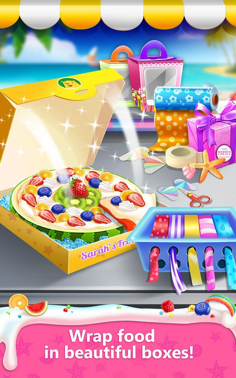 Summer Frozen Food Stand ภาพหน้าจอเกม