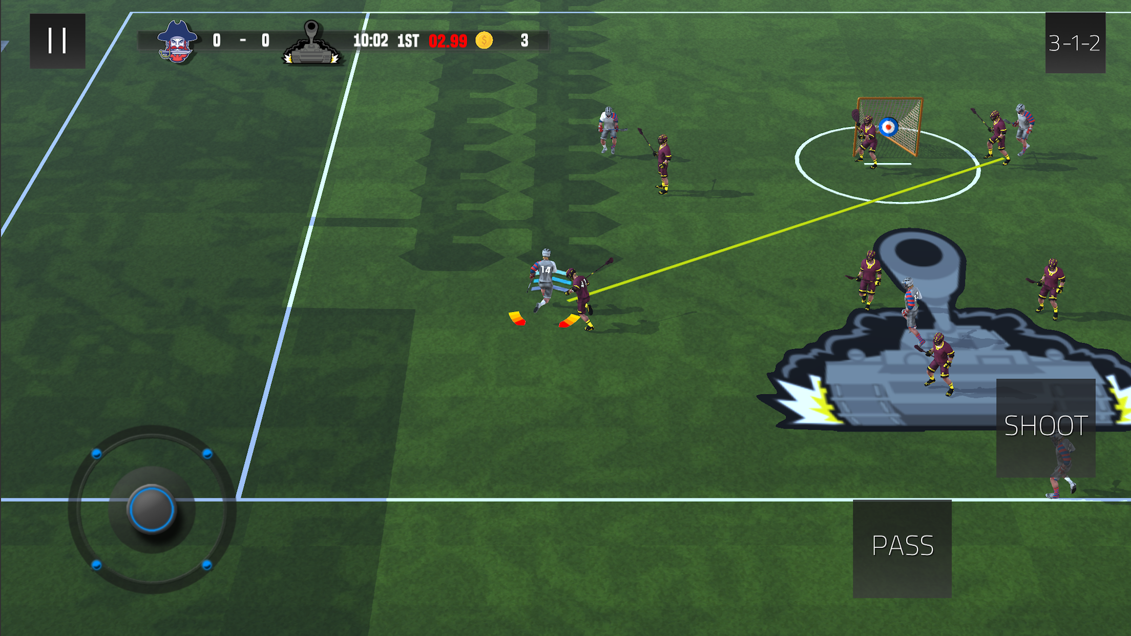 College Lacrosse 2019 Game Screenshot