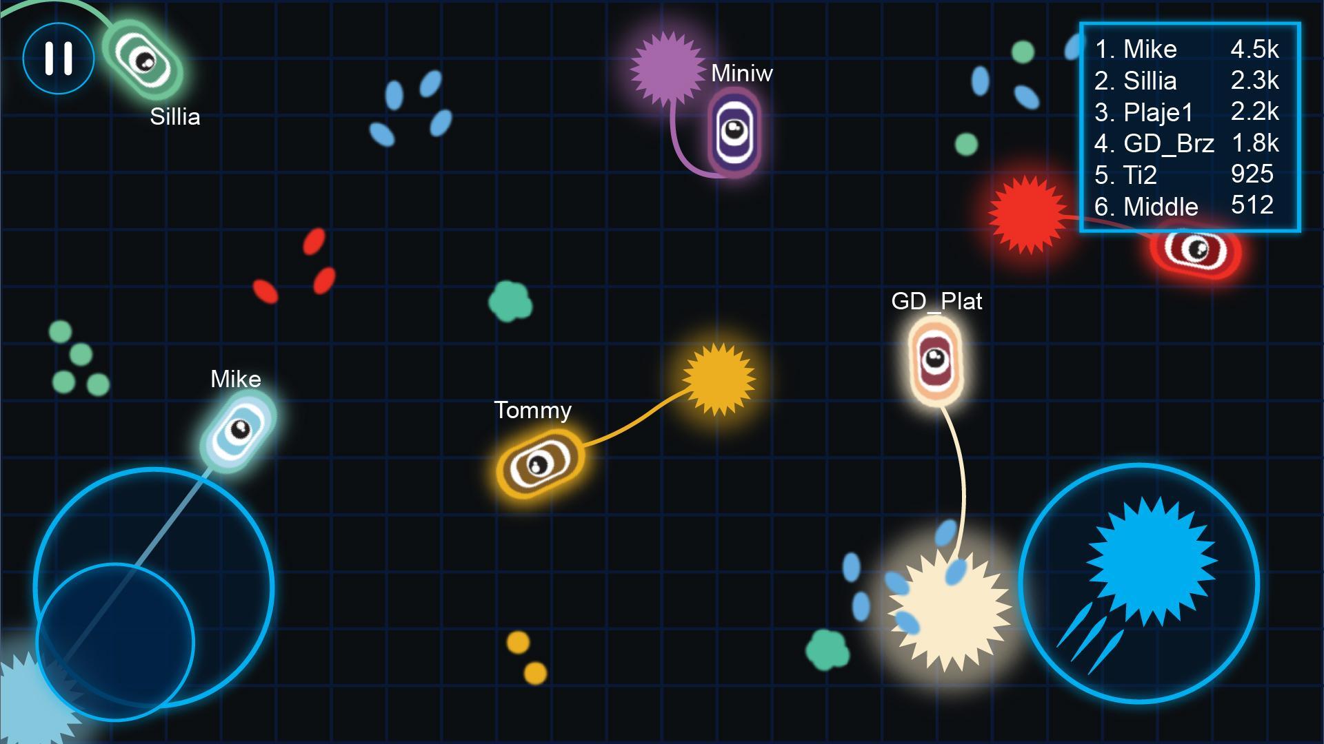 Captura de Tela do Jogo brut.io online