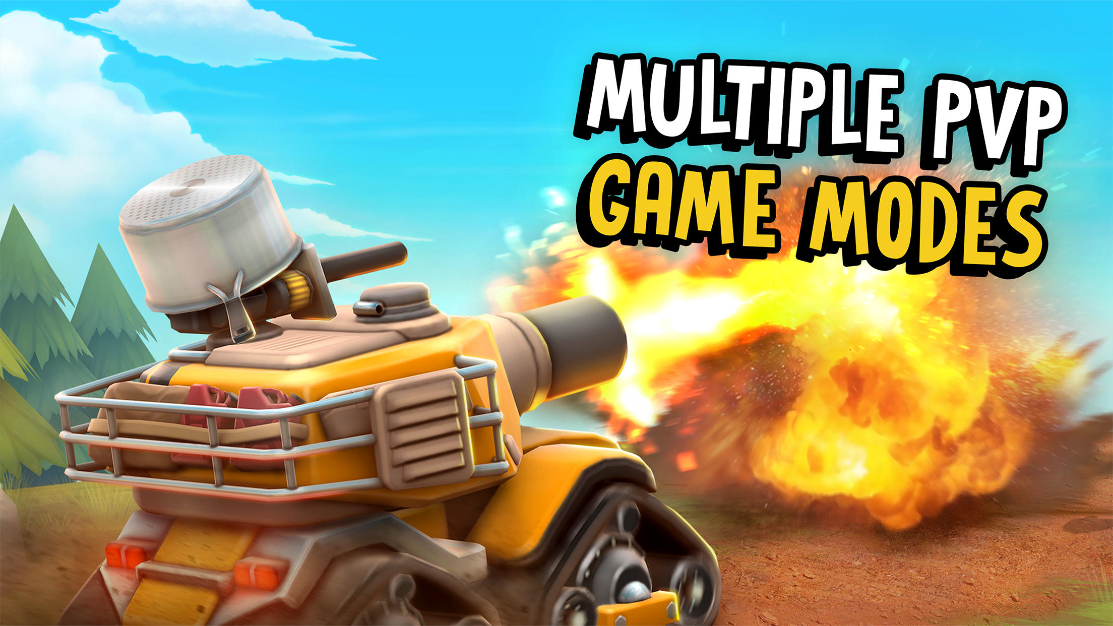 Pico Tanks: Multiplayer Mayhem Game Screenshot