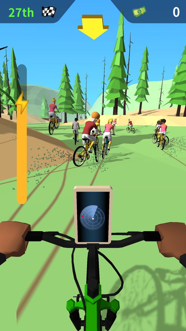 Screenshot of Mountain Bike Bash