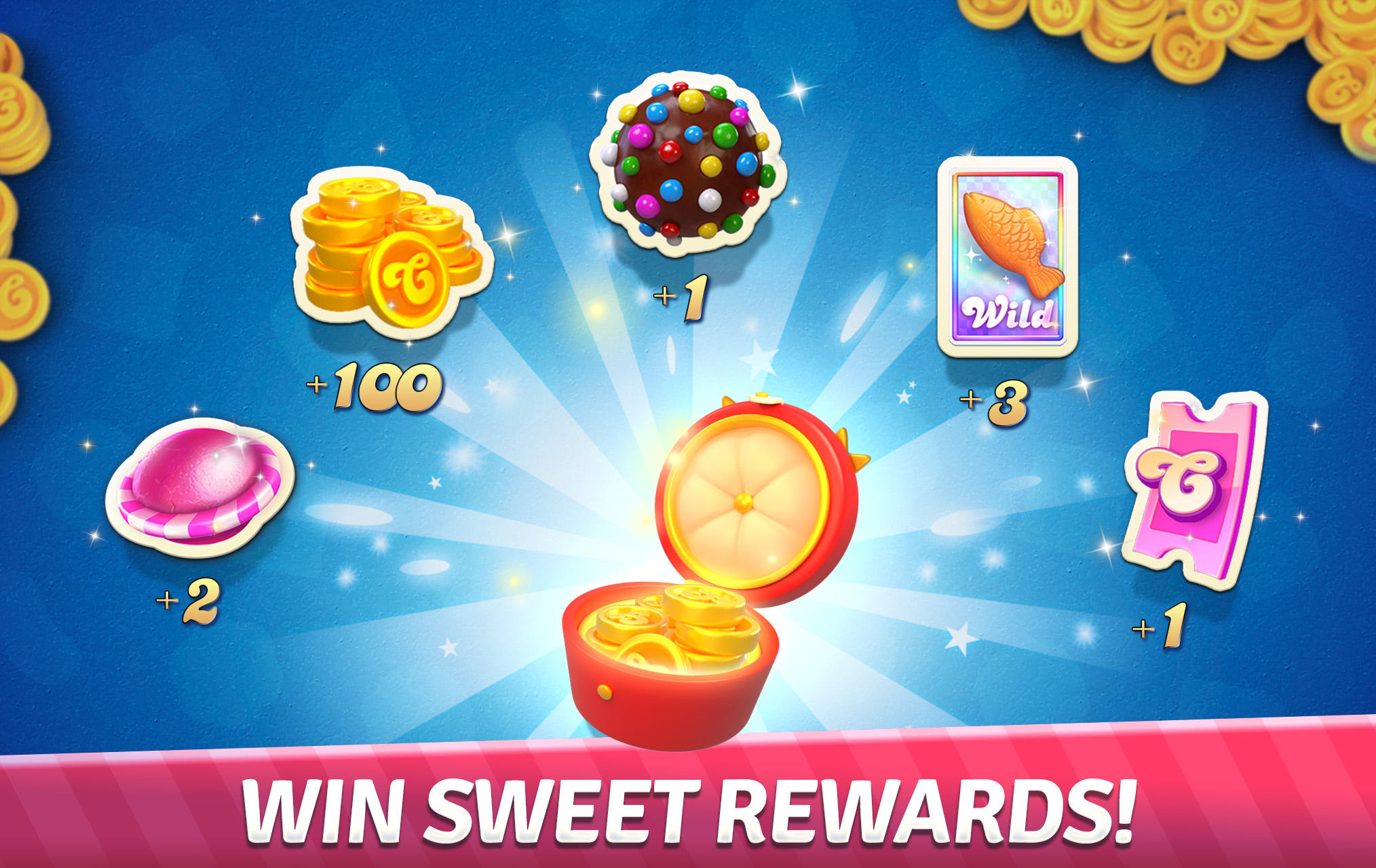 Screenshot of Candy Crush Solitaire