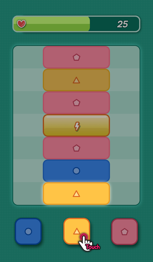 Minus Block Game Screenshot