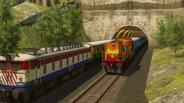 Indian Train Simulator 3D Game Screenshot