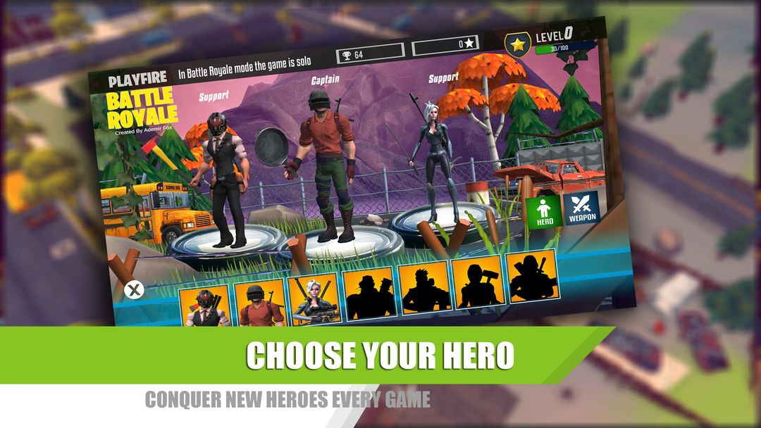 Screenshot of Play Fire Battle Royale