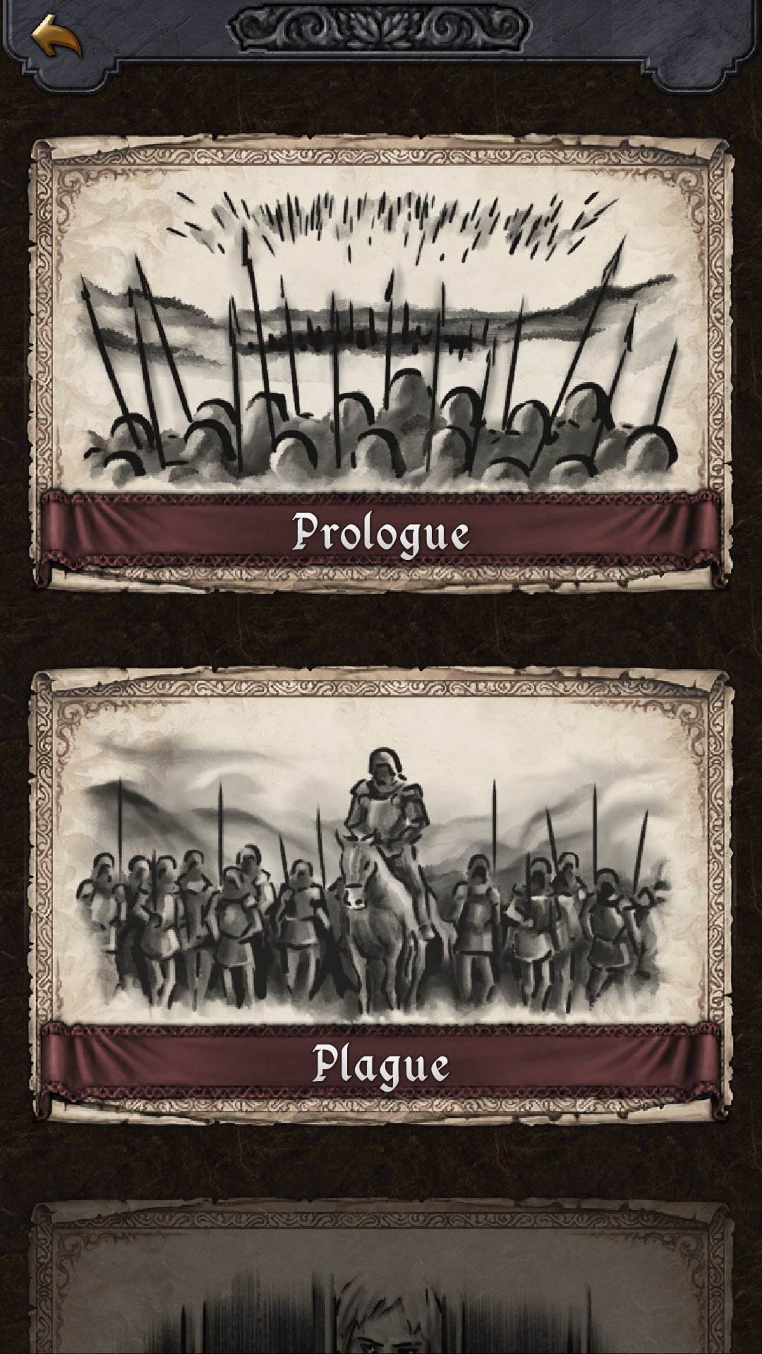 Crusader Kings: Chronicles 게임 스크린샷