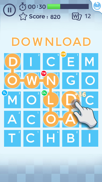 Cuplikan Layar Game Word Scramble™