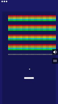 Many Bricks Breaker Game Screenshot