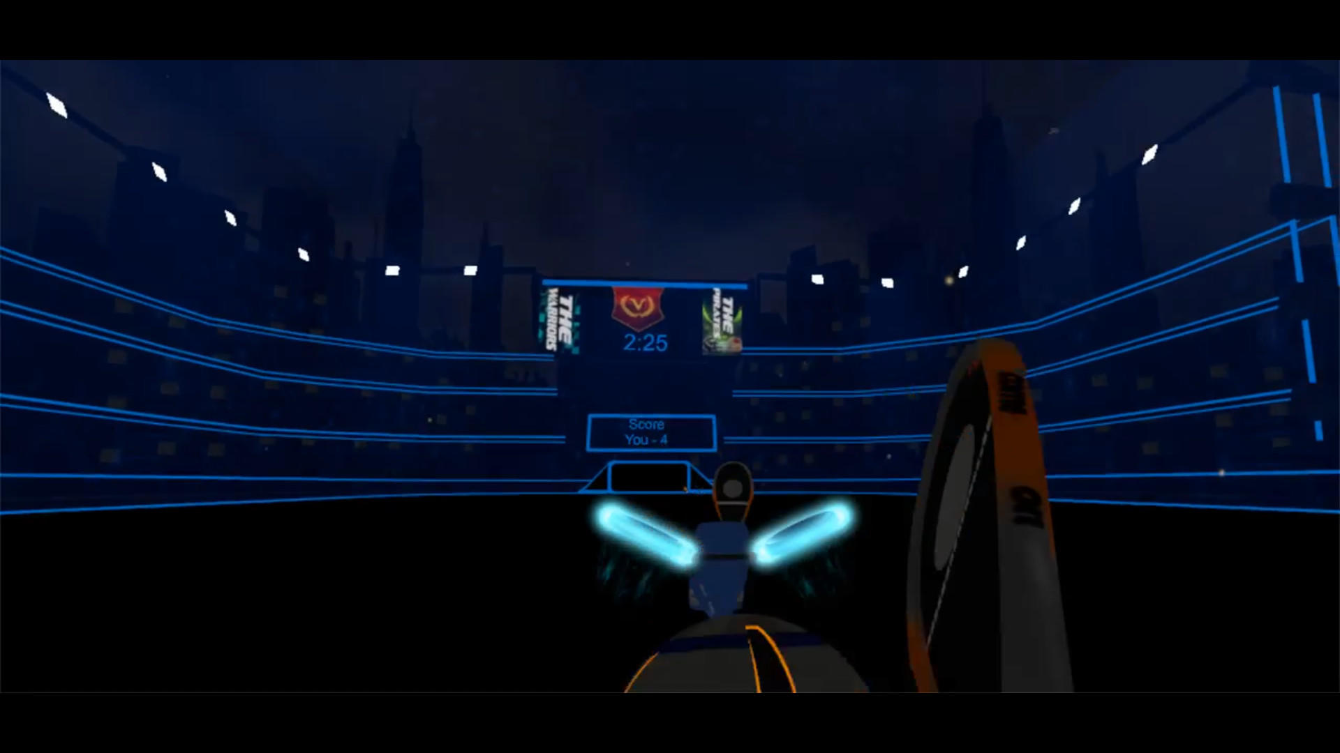 Captura de Tela do Jogo VR Racket Ball