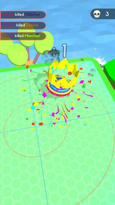 Скриншот игры Spinner King.io BeyBlade Arena