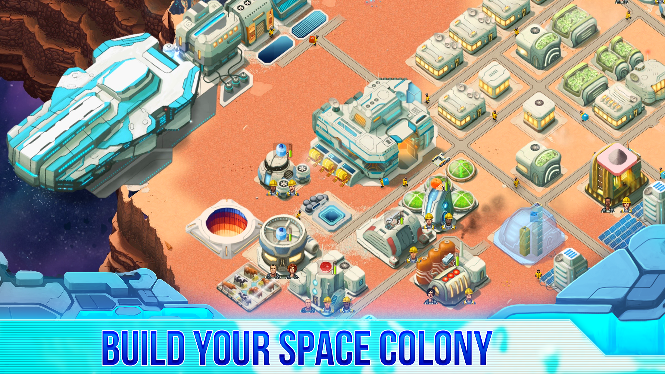 Lunar Battle Game Screenshot