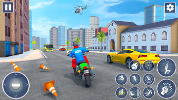 Spider City Battle Fighting 3D Game Screenshot